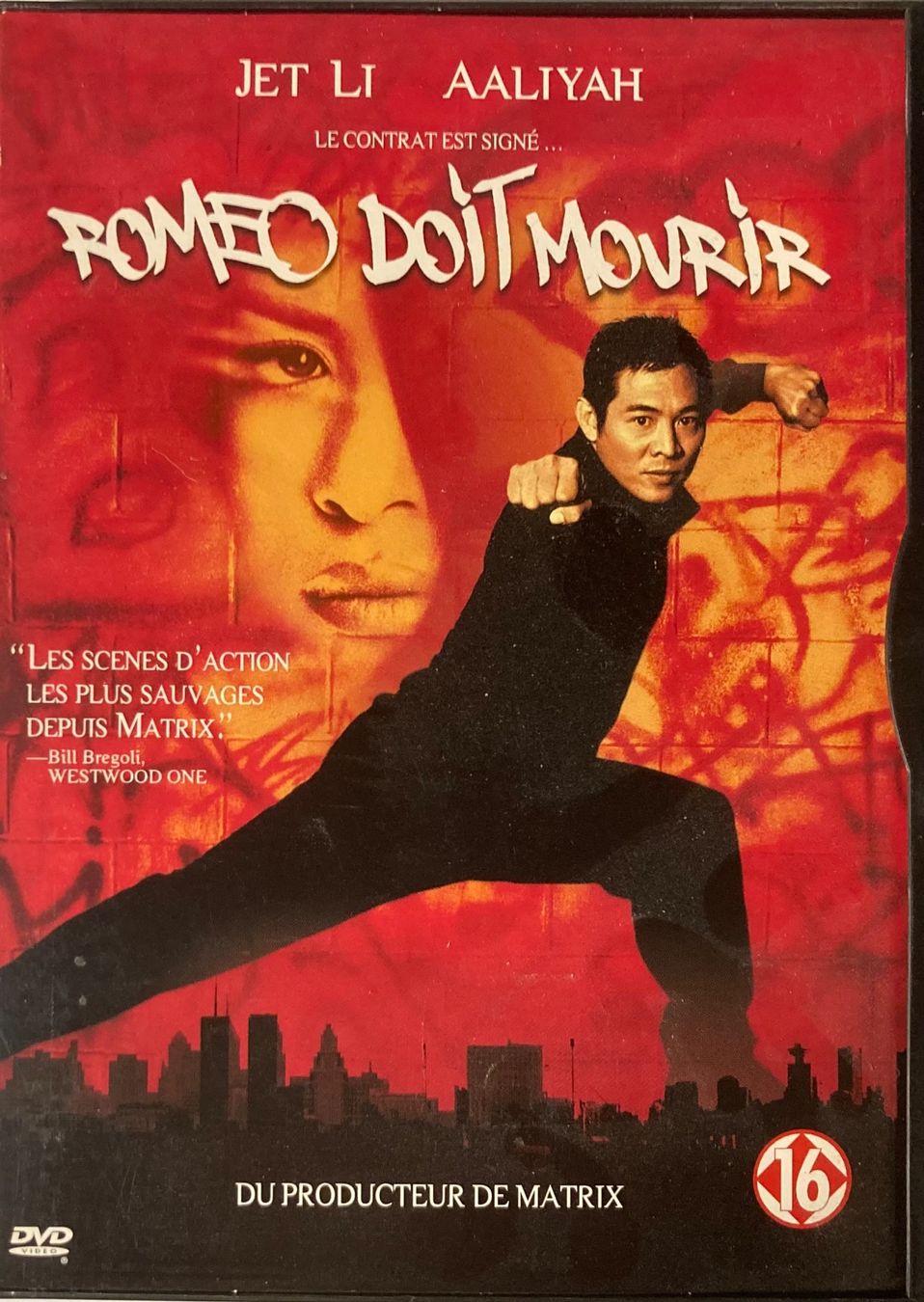 Tutti i DVDs: JET LI / AALIYAH - ROMEO DOIT MOURIR – Usato da Poliez-Pittet venduto da Newtown-Records