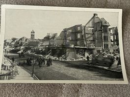 Fotodruck 6x9cm  Winterschlacht in den Masuren1915