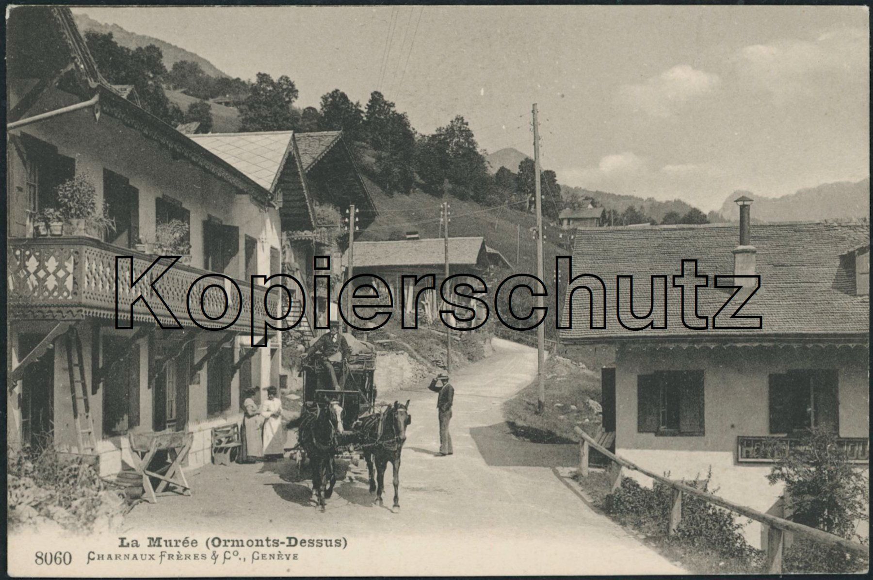 Cartes postales: VD La Murée - Post - Postkutsche - Ormont Dessus – Neuf (Voir description) à Schindellegi par leecollect