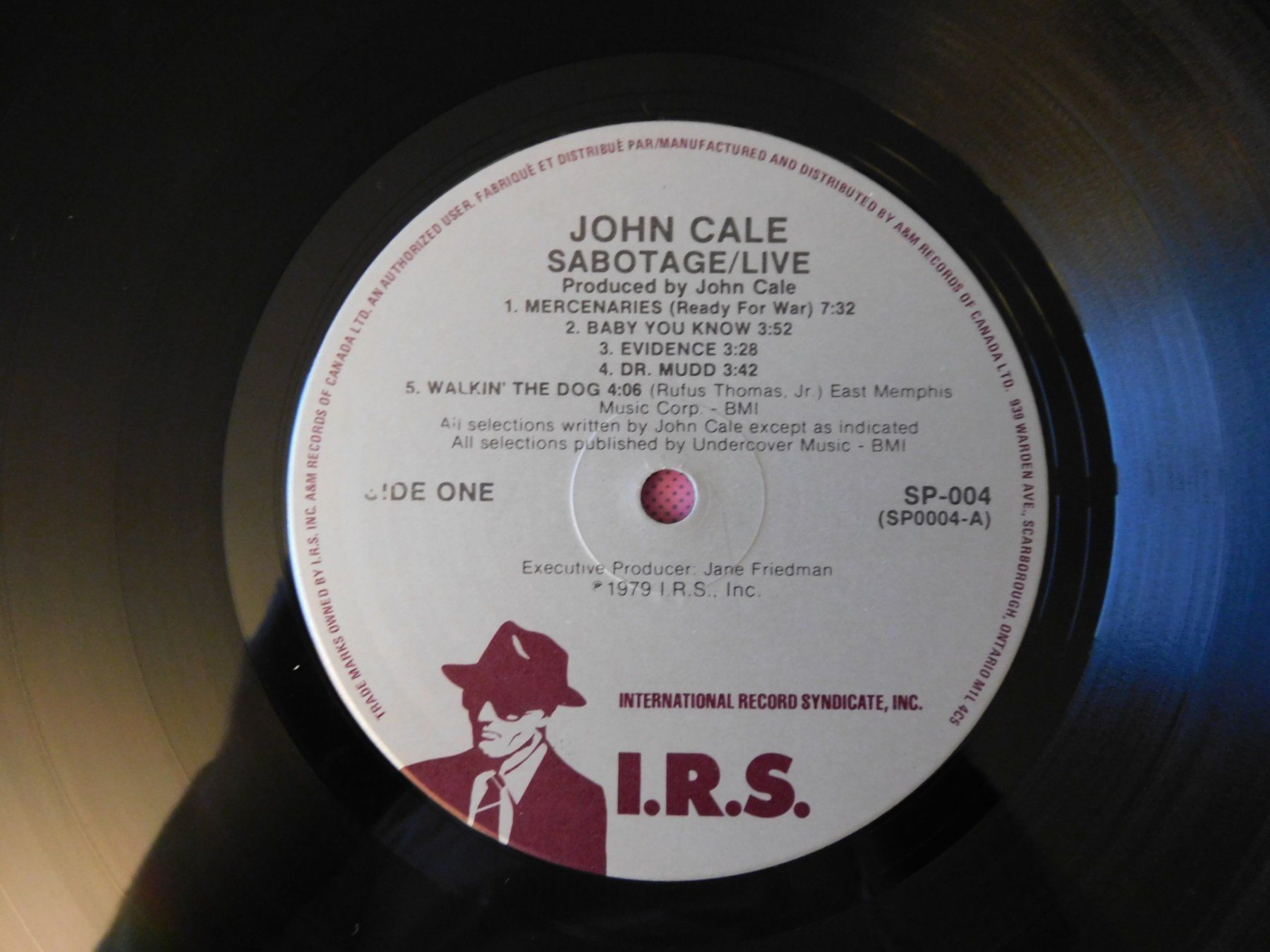 Dischi in vinile: John Cale - Sabotage/Live - 1979 Canada – Usato da Emmenbrücke venduto da Dickens 2