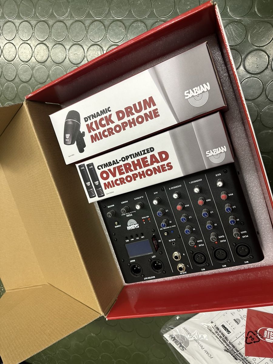 Strumenti musicali: Sabian Sound Kit Drum Micro – Nuovo (secondo la descrizione) da Tamins venduto da M.assaker