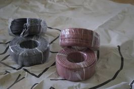 13m câble solaire solarkabel H1Z2Z2-K 6mm2 - ROT - NUR 1STK