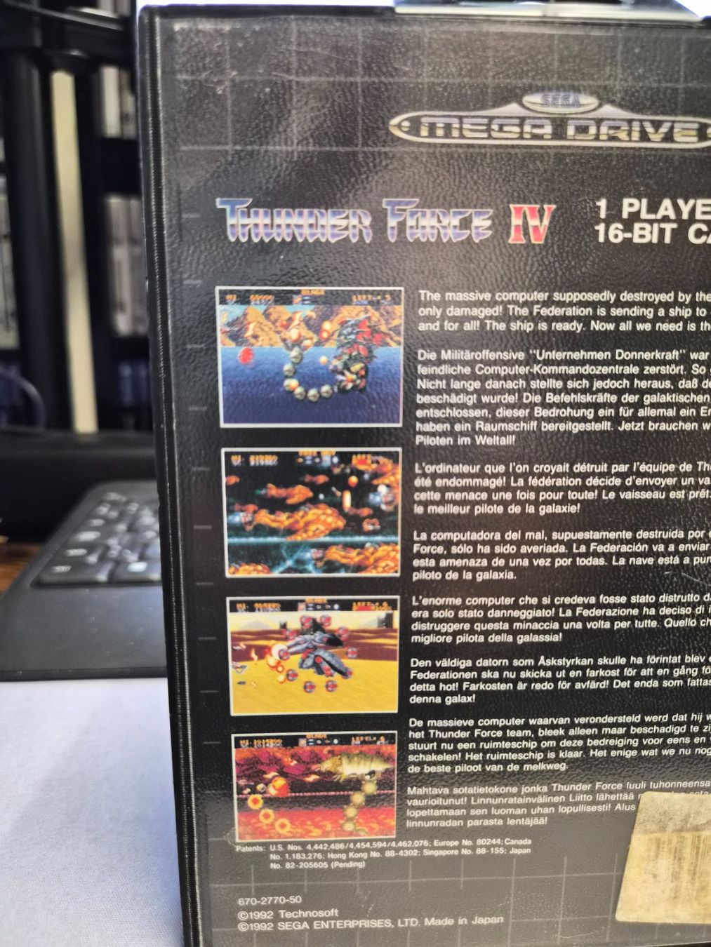 Sega Spiele: Mega Drive Thunder Force IV Spiel 16-Bit Cartridge – Gebraucht aus Zürich von Joselito0 4