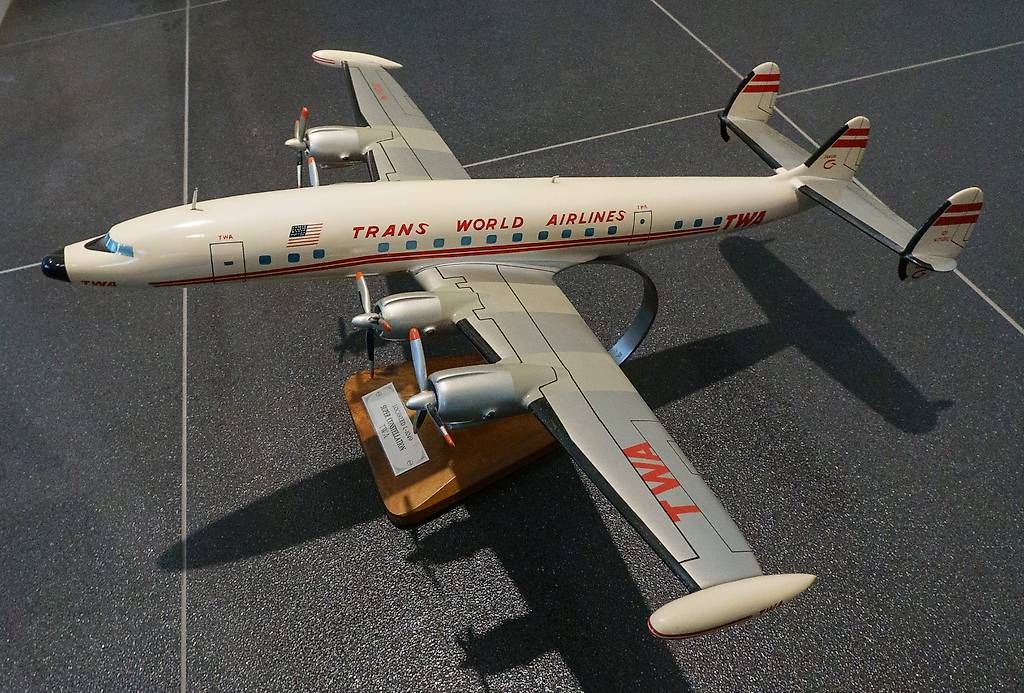 Lockheed Kit di modellismo & Modellini statici: Modèle Lockheed L-1049 TWA Super Constellation – Nuovo (secondo la descrizione) da Torny le Grand venduto da cla_w6np 6