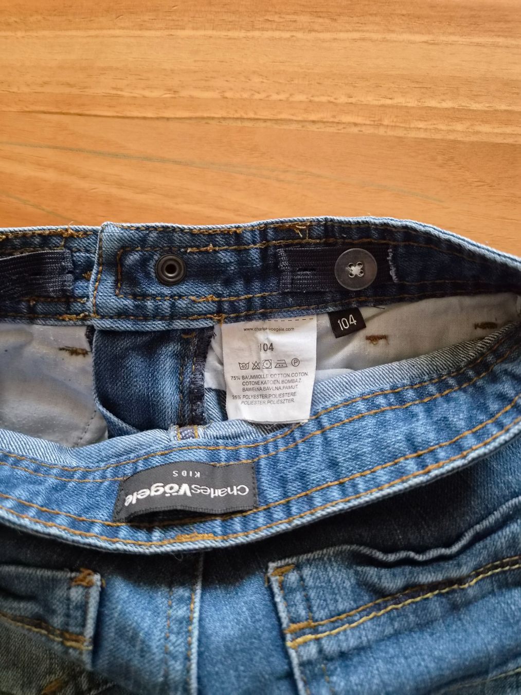 Pantaloni: Set / 3 Stk. Mädchen Jeans, Grösse 104 – Usato da Ibach venduto da urs_sl5h 6
