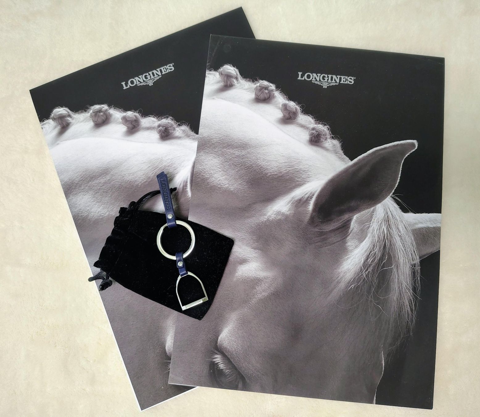 Blocs de correspondance: Longines, 2 blocs-notes Equestre – Neuf (Voir description) à Péry par Sodubavallon