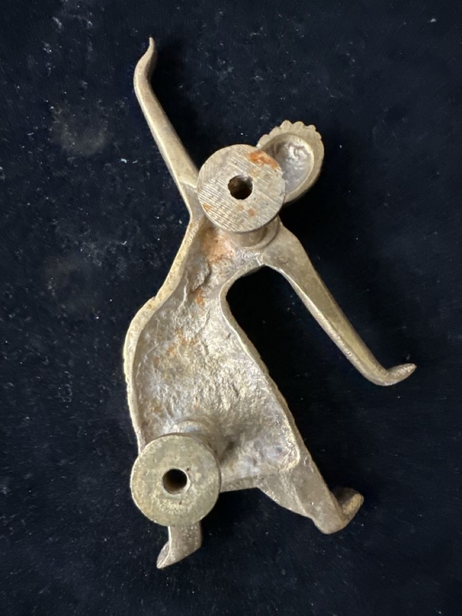 Statuette: Türgriff, Antike Messing Figur einer Tänzerin – Usato da Zürich venduto da Chaeffeler 3