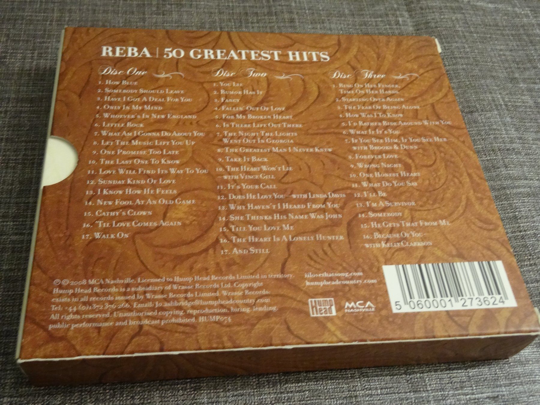 CD: Reba McEntire 50 Greatest Hits CD Boxset – Usato da Olten venduto da Disc-Ausverkauf 1