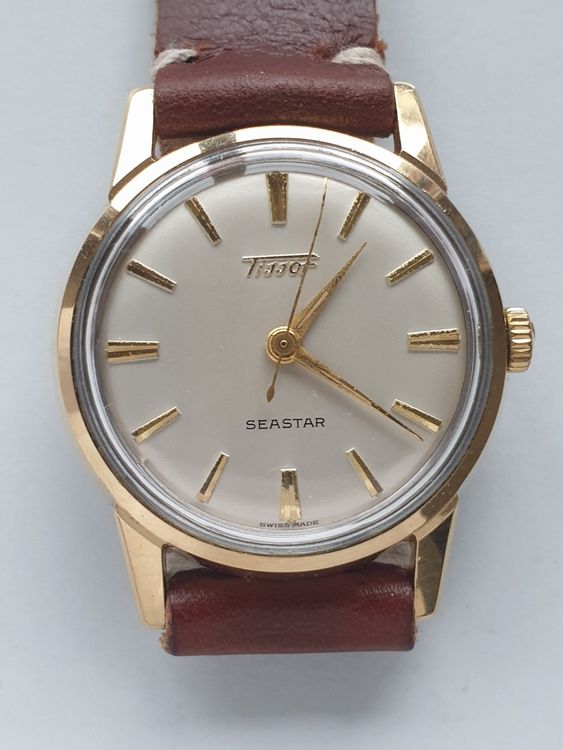 Tissot Seastar aus 1958 Goldkappe 27B 21 817 Kaufen auf Ricardo