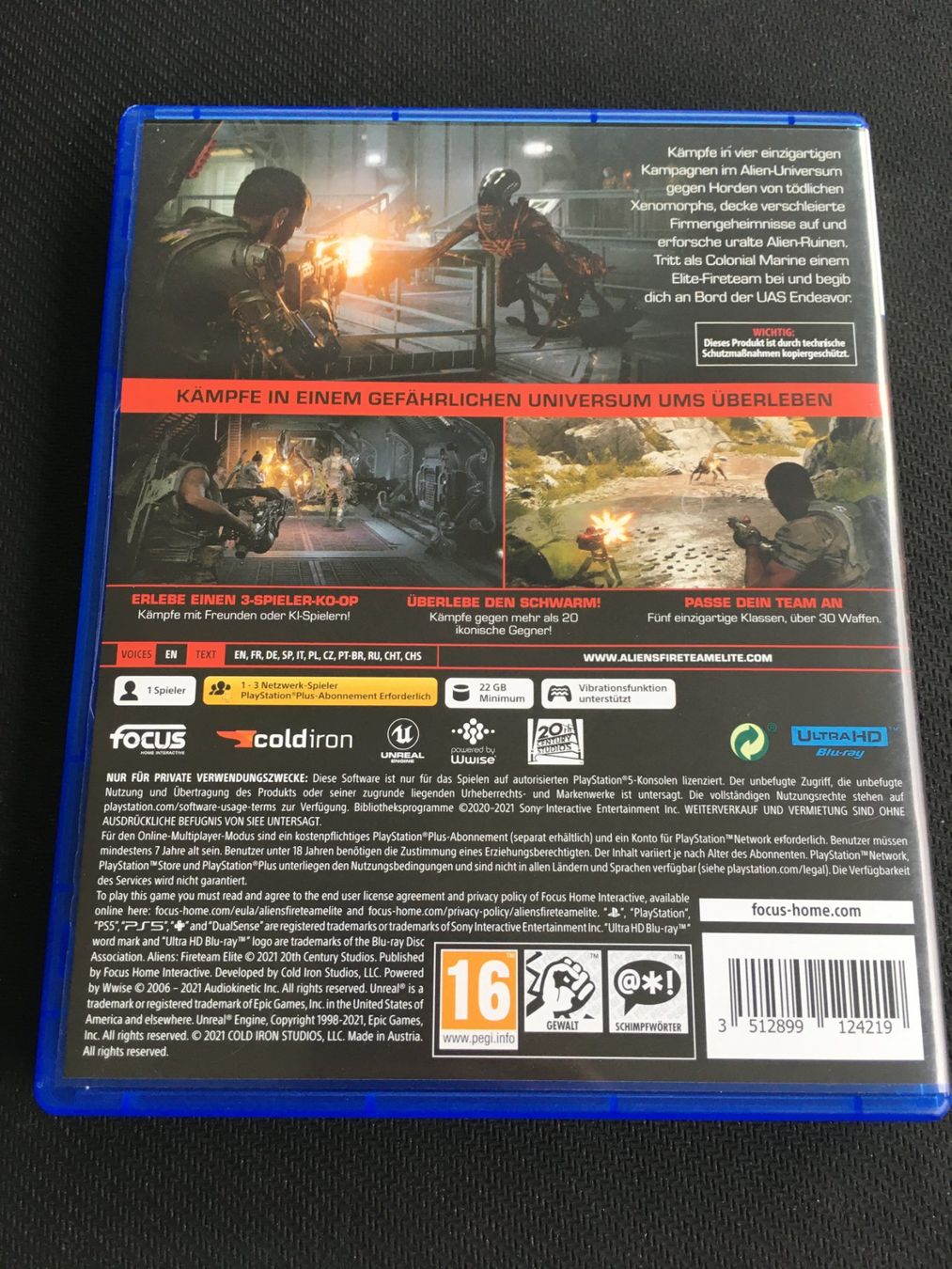 Sony Giochi: Aliens Fireteam Elite -  PS5 / Playstation 5 – Usato da St.Gallen venduto da sjosjo 1