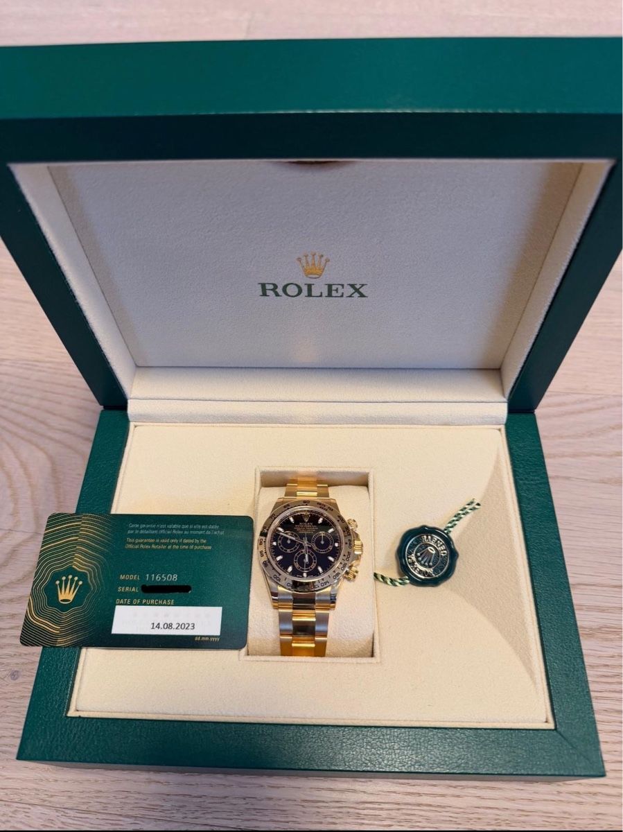 Rolex Orologi: ungetragene Rolex Cosmograph Daytona Ref. 116508 – Nuovo (secondo la descrizione) da Hedingen venduto da ivanbuha 4