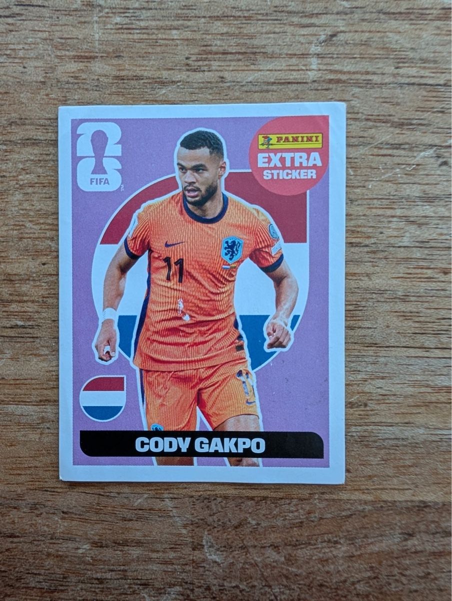 Panini Sammelbilder & Trading cards: Gakpo extra Sticker pink – Neu (gemäss Beschreibung) aus Starrkirch-Wil von Goemsu