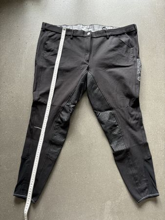 Pikeur Reithose Gr. 50 schwarz Full Grip neuwertig