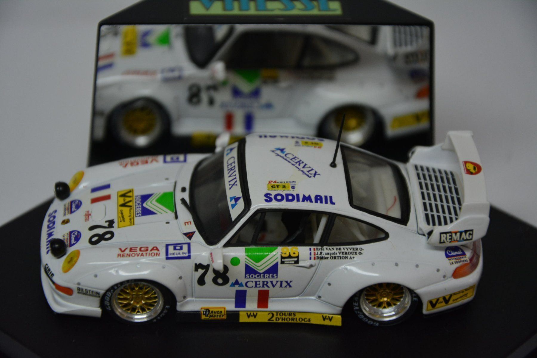 Porsche Modellini d'auto: Porsche 911 GT2 ,  Le Mans 1995 , 1:43 – Nuovo (secondo la descrizione) da Goldach venduto da Feivel9 2