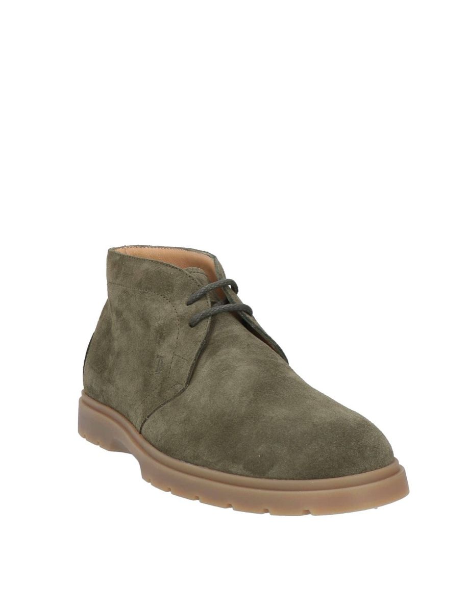Tod'S Scarpe da uomo: Tod's Boots Leather Green NEW – Nuovo e nell'imballaggio originale da Zürich venduto da Luxury2025 2