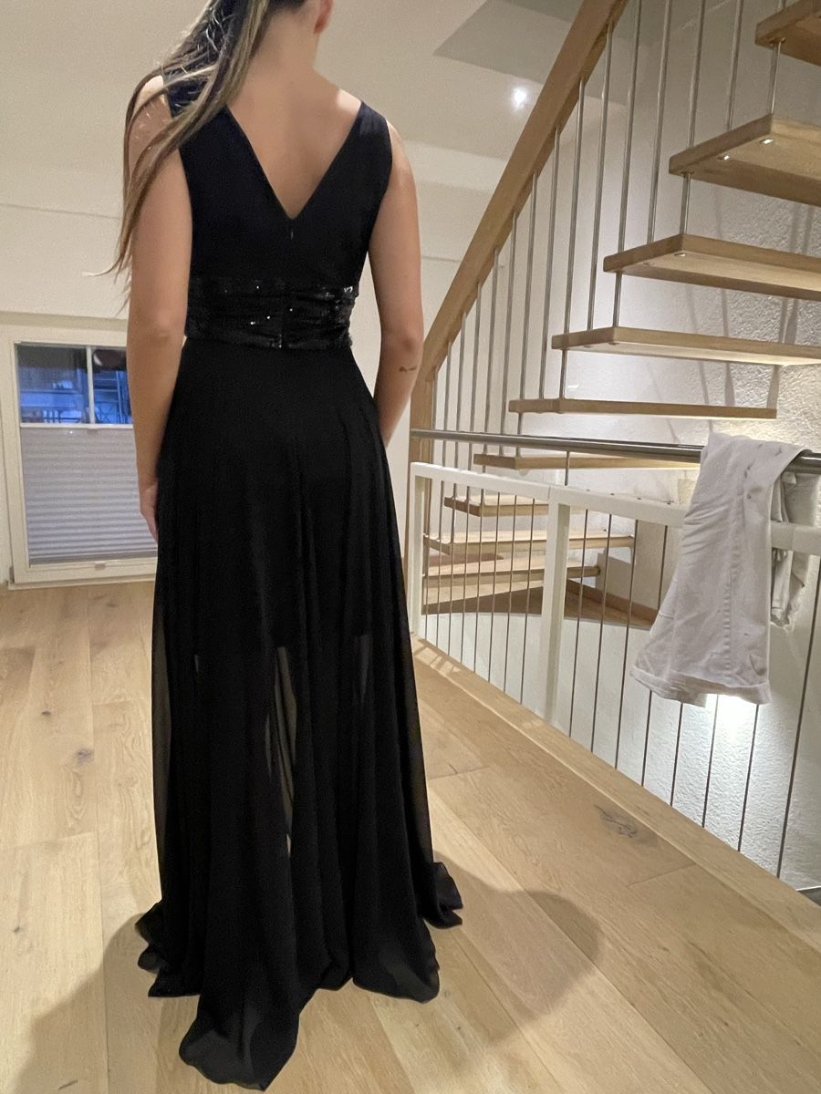 Kleider: Abendkleid schwarz – Neu (gemäss Beschreibung) aus Volketswil von Bachmann7