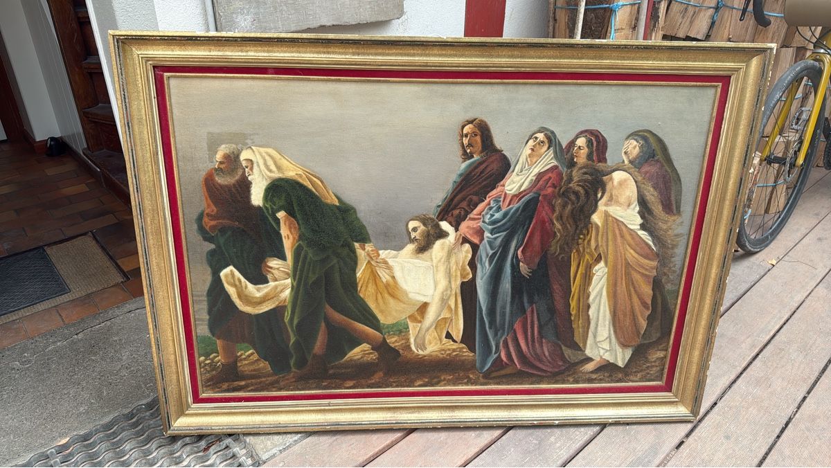 Tableaux: Gemälde religiöses Motiv gerahmt – D'occasion à Zürich par raphy12345