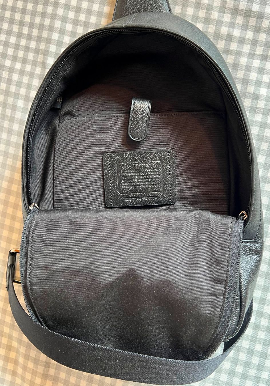 Coach Zaini: Umhängrucksack aus Leder – Nuovo (secondo la descrizione) da Illnau venduto da Hansj1818 3