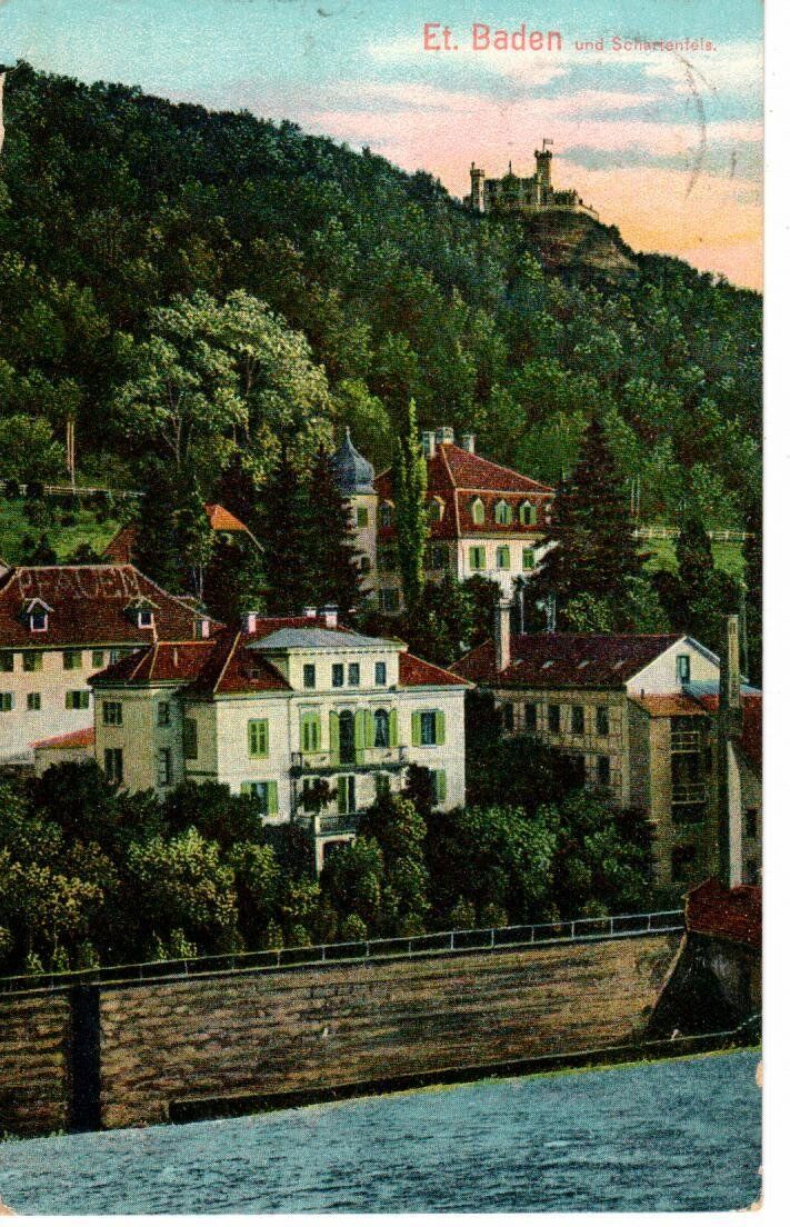 Ansichtskarten: Et. Baden 1910 – Gebraucht aus Wolhusen von Curver9