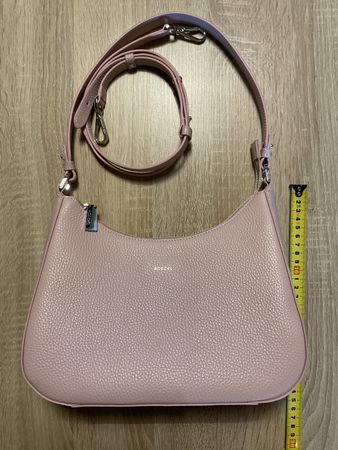 Roeckl Ledertasche / Umhängetasche /Handtasche rosa