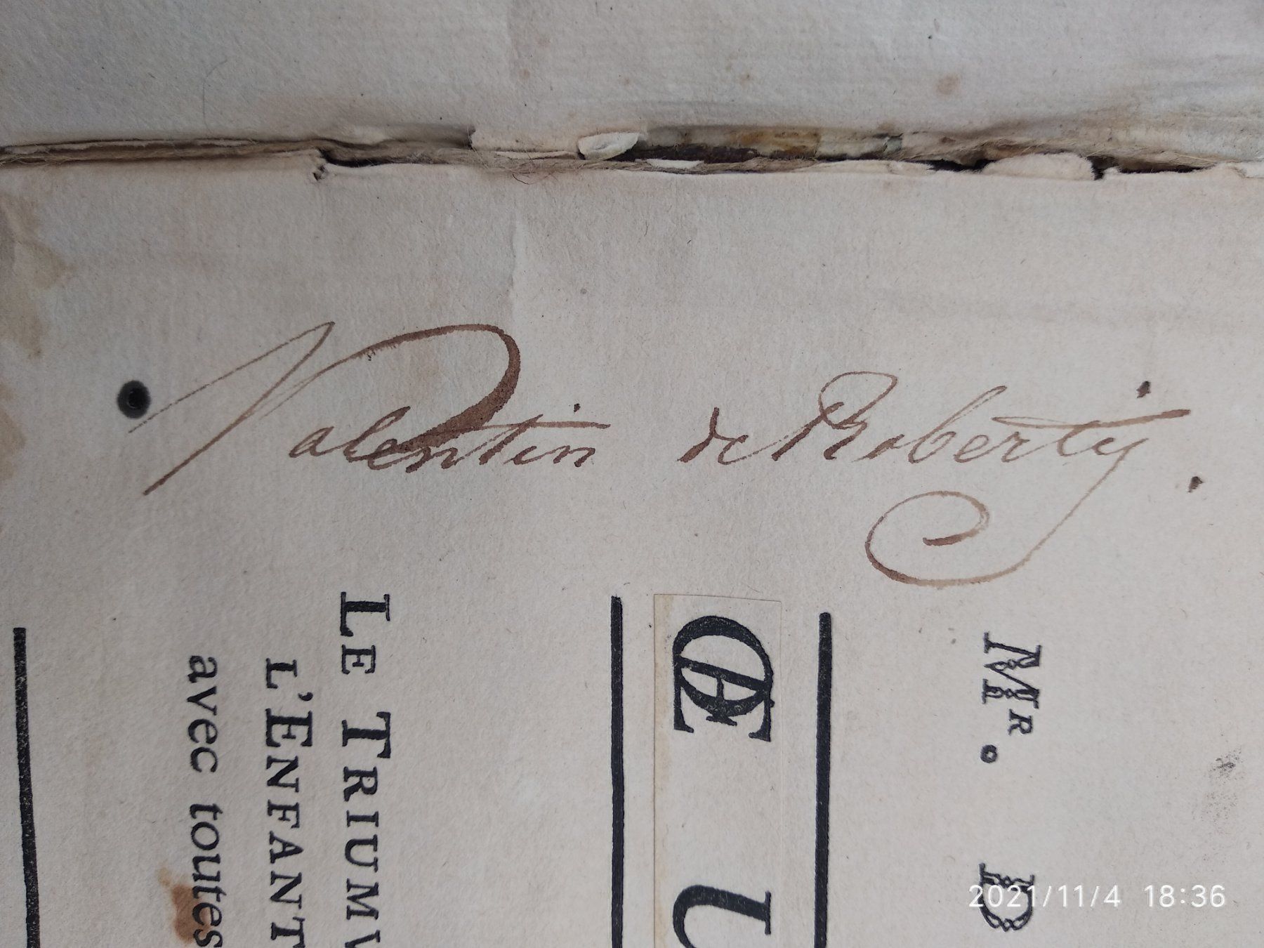 Libri: VOLTAIRE - THEATRE COMPLET - 1768 – Usato da Goldach venduto da Gaip 5