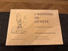 LIVRE COLLECTOR - HISTOIRE DE GENÈVE EN BD - E.O 1975