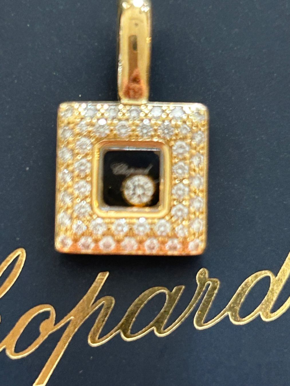 Chopard Ciondoli: CHOPARD CARRE HAPPY DIAMOND – Usato da Roggwil BE venduto da Viking72 9