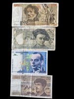 Frankreich Lot Banknoten 