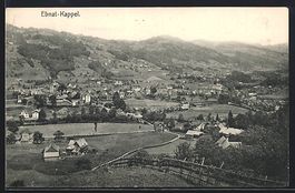 AK Ebnat-Kappel, Teilansicht mit Bäumen