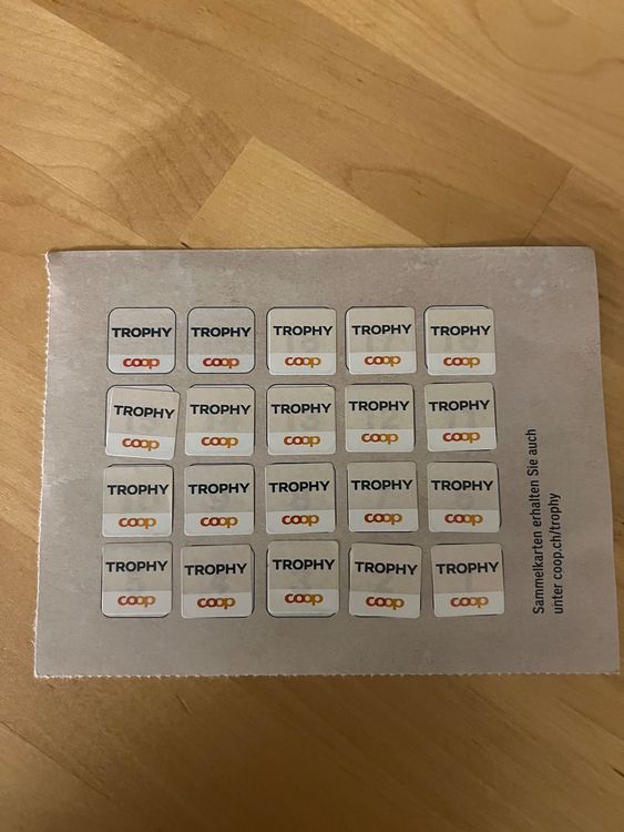 Coop Trophy 1 volle Karte Kuhn Rikon (Neu (gemäss Beschreibung)) in ...