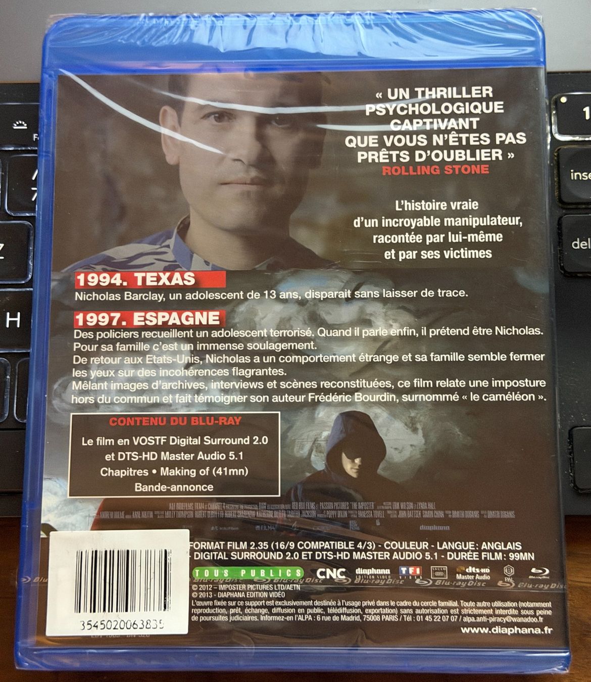 Tutti i DVDs: The Imposter (2012) - Blu-ray – Nuovo e nell'imballaggio originale da Semsales venduto da __Florian__ 2