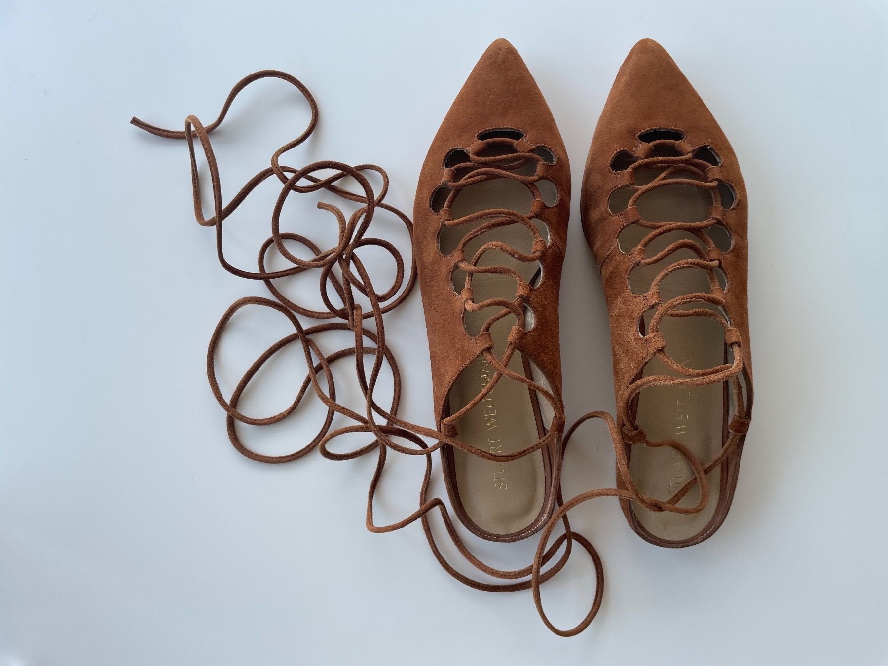 Stuart Weitzman Scarpe da donna: Spitze Schnürschuhe von Stuart Weitzman Gr. 38 – Nuovo (secondo la descrizione) da Olten venduto da hahnice99 1