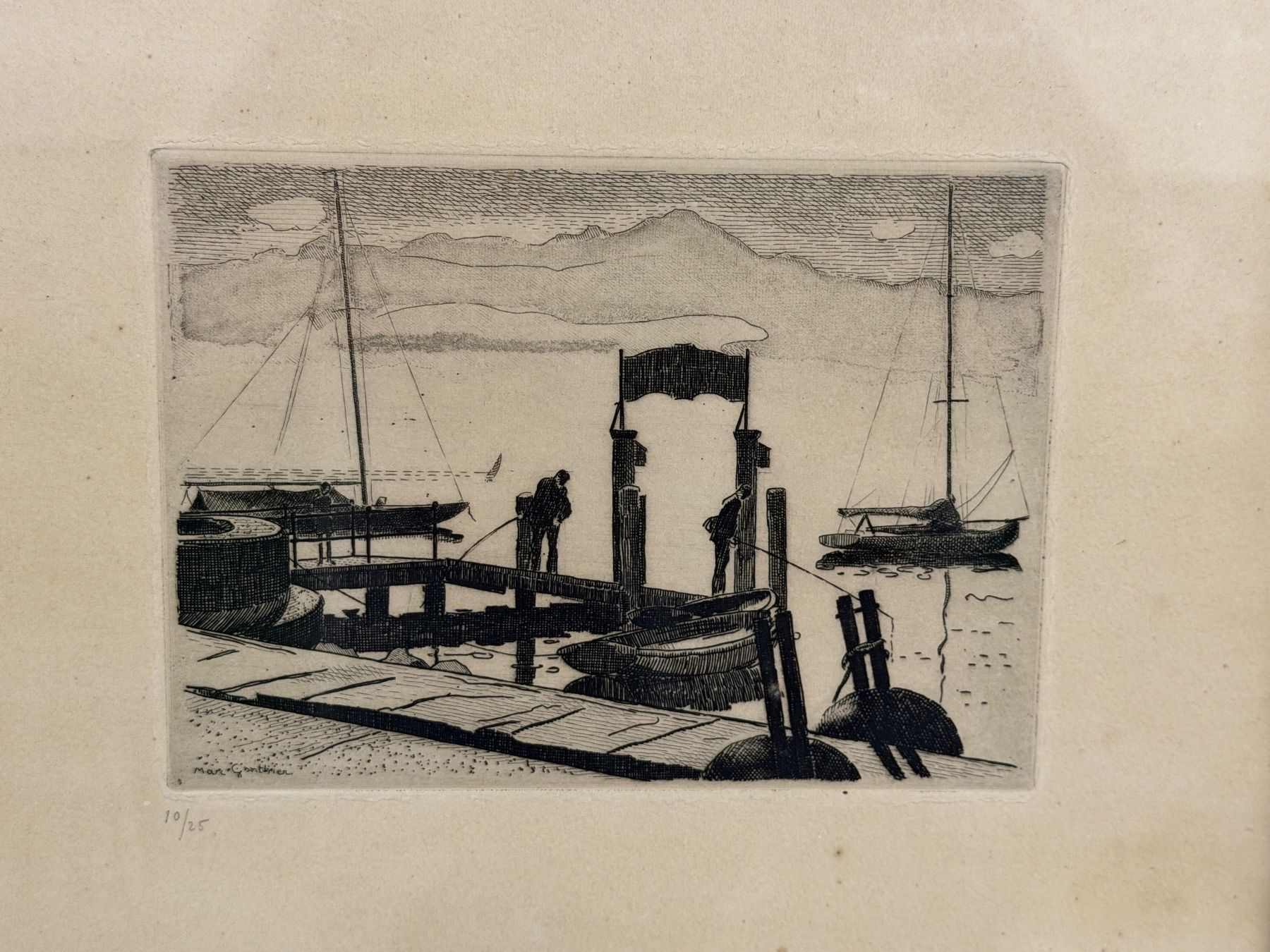 Grafica & Litografie: Marc Gonthier (1895-1954) Original litho – Usato da Basel venduto da PAUL_ART 4