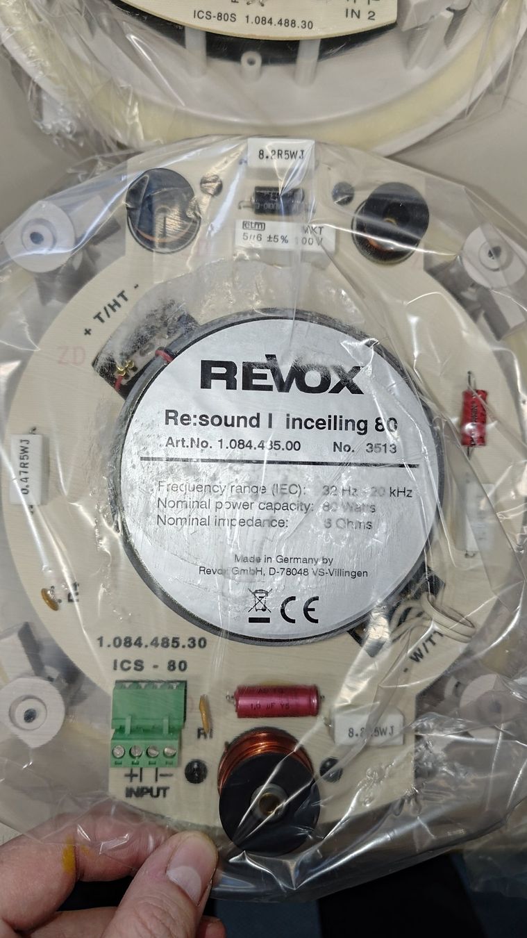 Revox Casse acustiche: Revox Einbaulautsprecher Inceiling 80 + Inceiling 80 Stereo – Nuovo (secondo la descrizione) da Unterägeri venduto da sumatronic 2