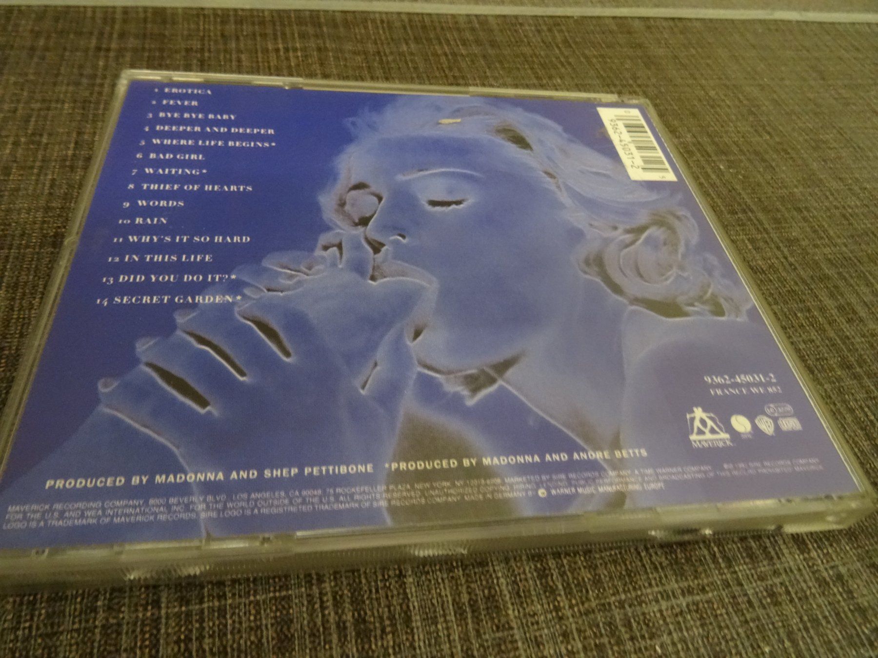 CD: Madonna - Erotica CD – Usato da Olten venduto da Disc-Ausverkauf 1