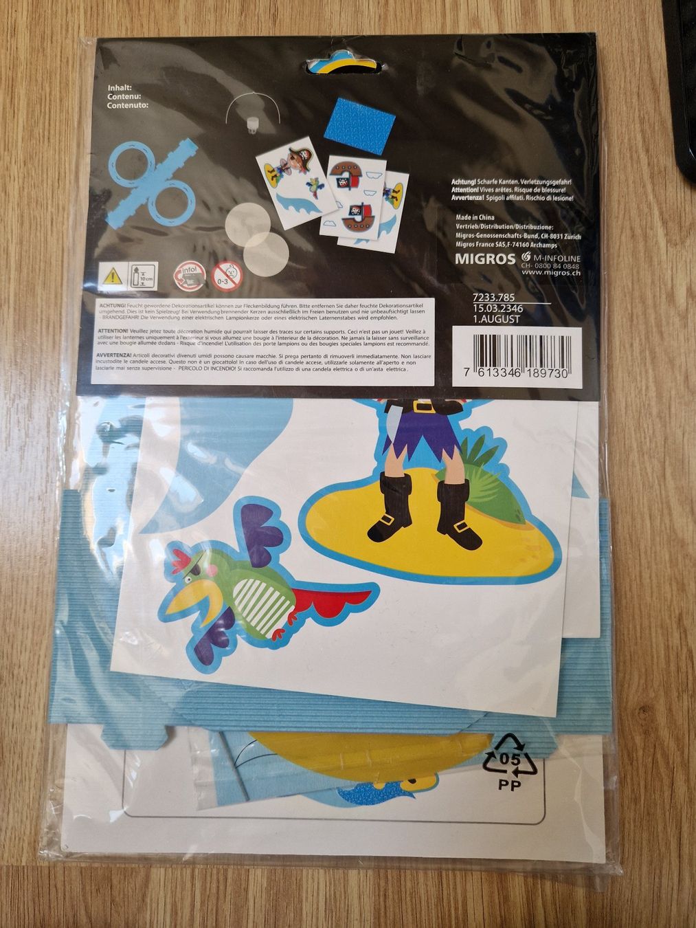 Kit bricolage: NEU Laternen Bastelset – Nuovo e nell'imballaggio originale da Giswil venduto da monimaus08 1