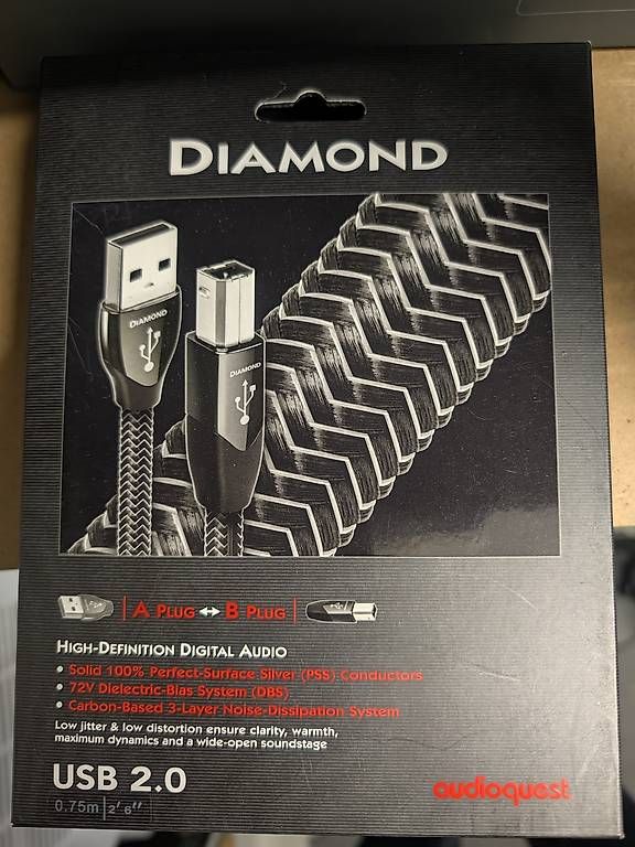 AudioQuest Cavi: Audioquest USB 2.0 - 0.75m – Usato da Rickenbach b. Wil venduto da StGrand