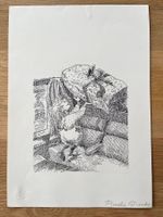 "Der kleine Vampir" originale Illustration Amelie Glienke