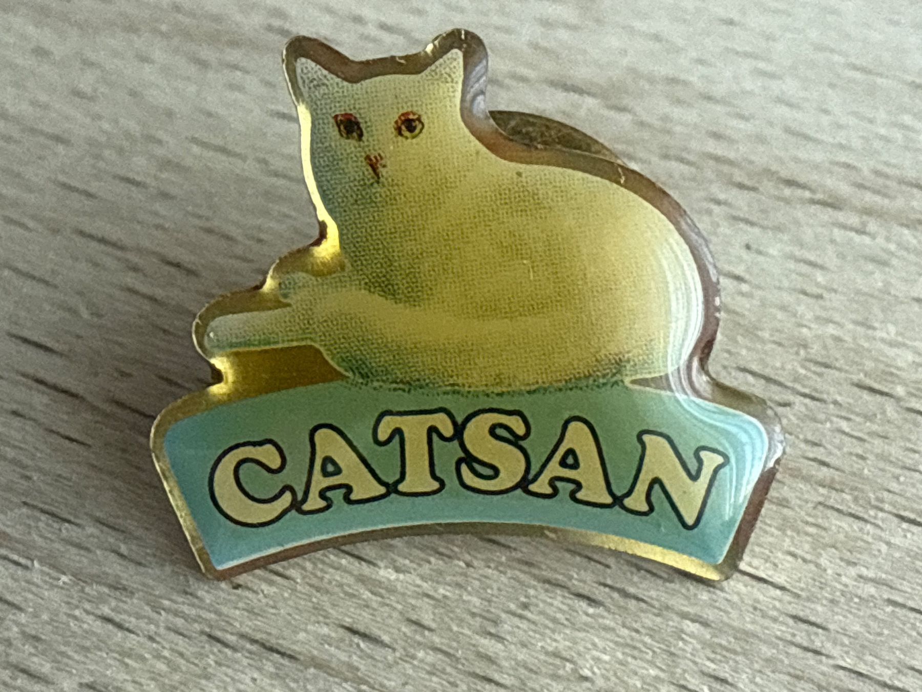 Placchette & Badge: Pin Catsan – Usato da Glattbrugg venduto da Schweigmatt