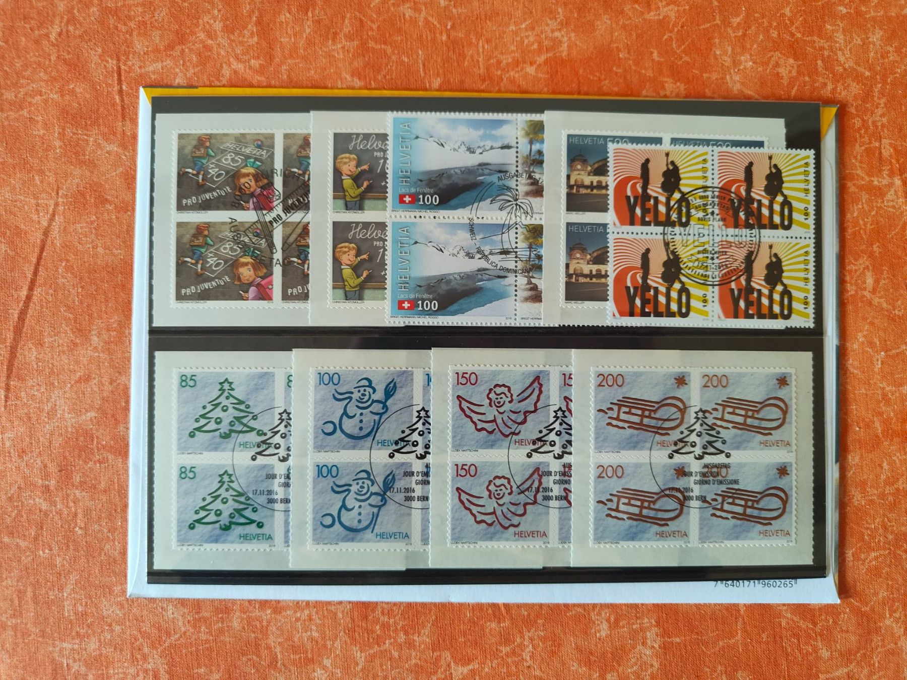 Tutti i francobolli: Timbres 2016 blocs de 4 oblitérés – Nuovo e nell'imballaggio originale da Gryon venduto da Jessicaj87 1