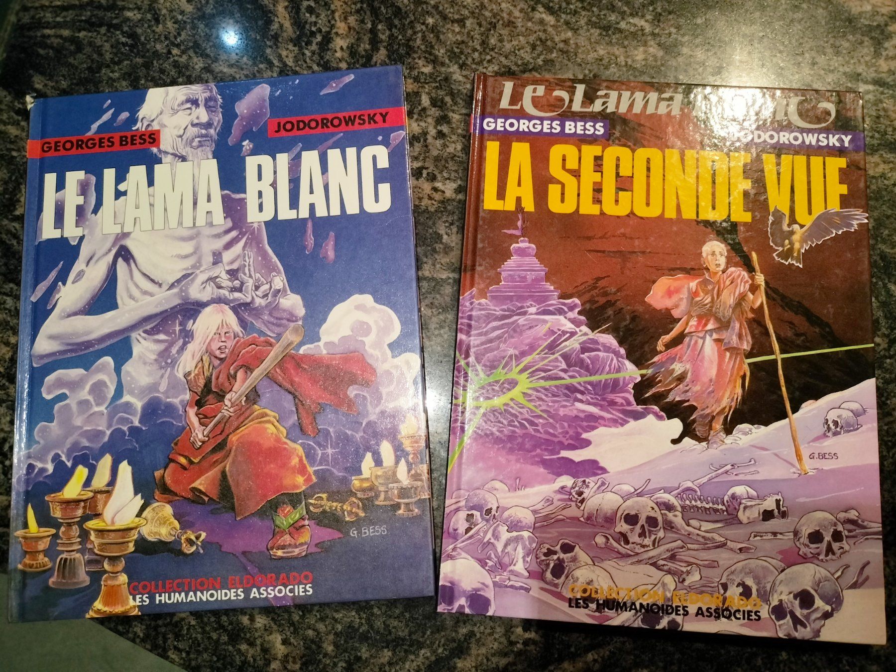 Comics: Le Lama Blanc 1 + La seconde vue 2 Première édition TBE – Gebraucht aus Cortaillod von rozinna