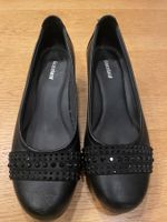 Escarpins noirs Graceland à strass – Taille 36 – Petit talon