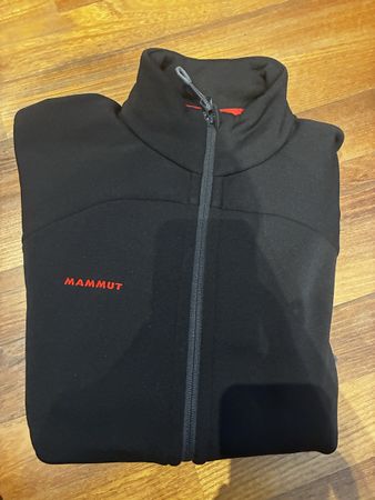 Mammut Fleecejacke schwarz Grösse M guter Zustand