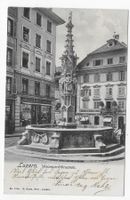 Luzern Weinmarktbrunnen