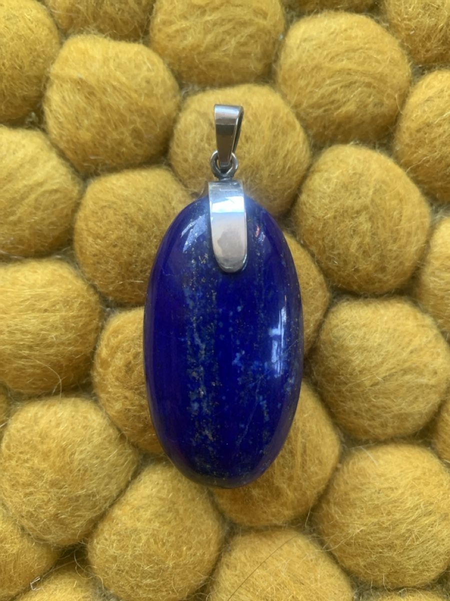 Ciondoli: Pendentif en lapis-lazuli ovale – Usato da Villars-sur-Glâne venduto da Magdaka