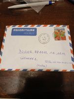 Côte d'Ivoire - Lettre d'Abidjan - Timbres et Adresse