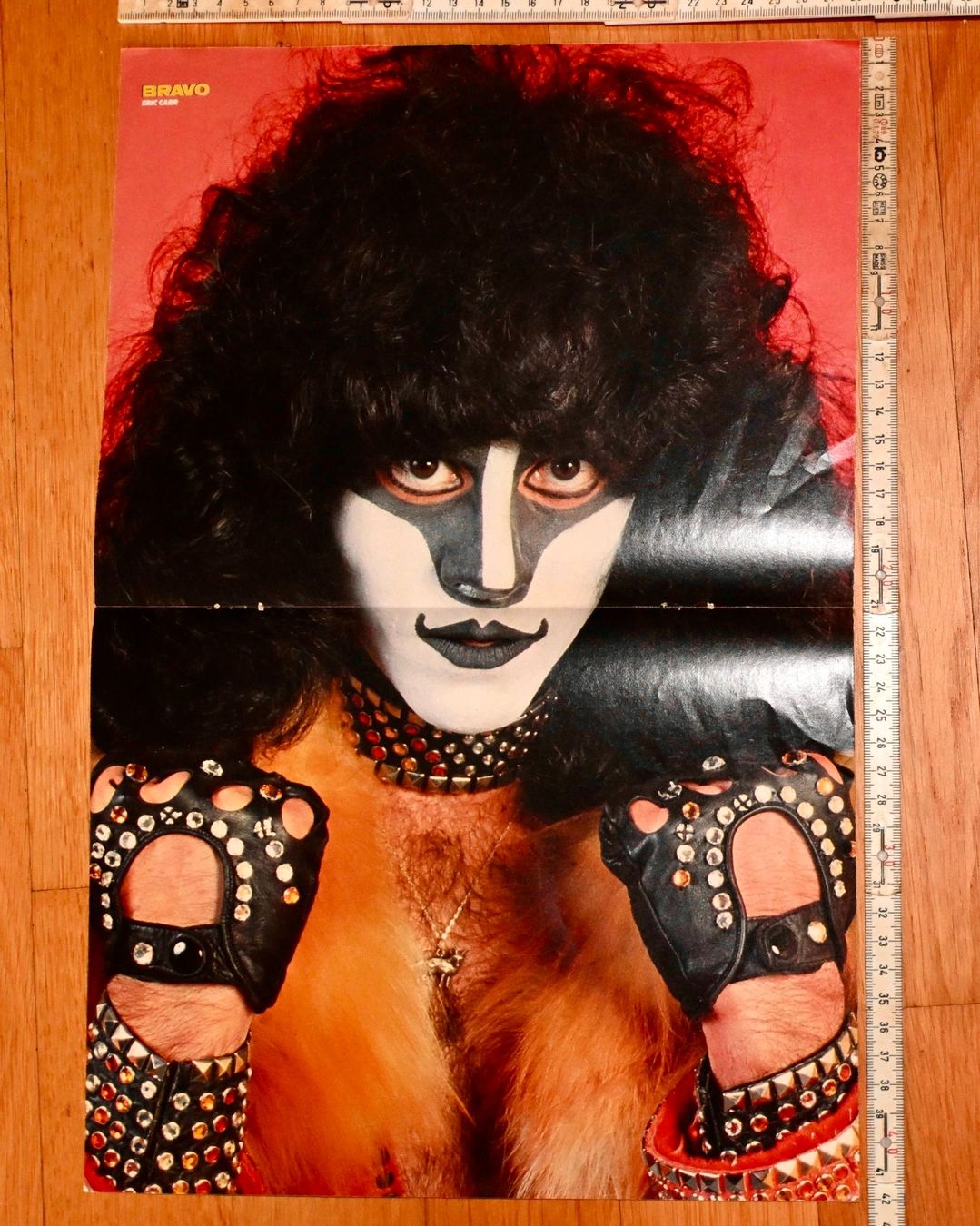 Zeitschriften & Magazine: VINTAGE Bravo Poster KISS eric carr – Gebraucht aus Pfaffhausen von mono_rec