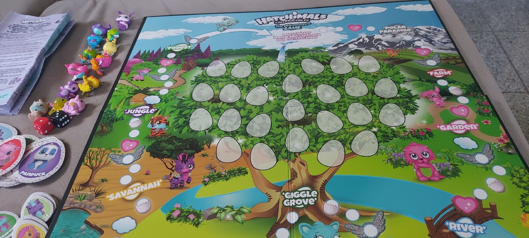 Giochi: Hatchimals Eggventure Spiel mit 13 Figuren – Usato da Liestal venduto da swary007 4