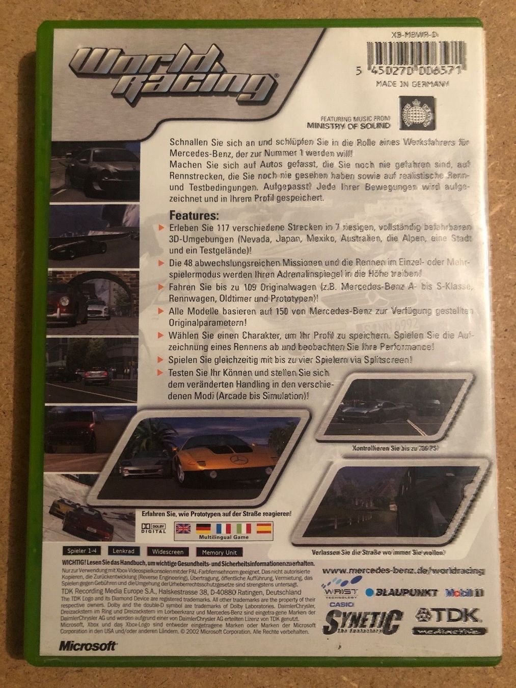 Spiele: World Racing für Xbox – Gebraucht aus Kestenholz von Mad18 1