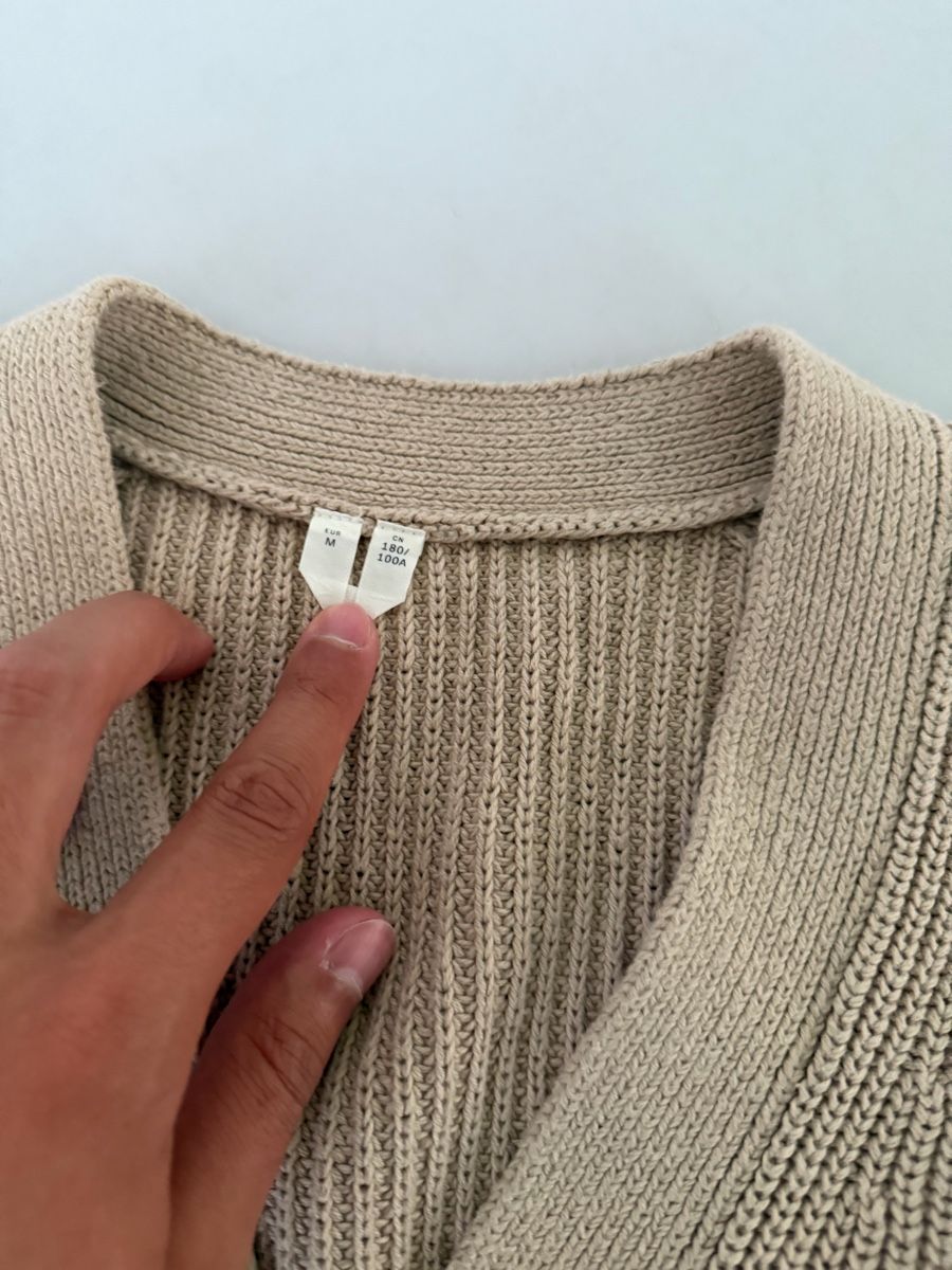 Arket Pulls & Sweat-shirts: Arket Herren Strickjacke beige Grösse M – D'occasion à Horn par flo_j8vp 1
